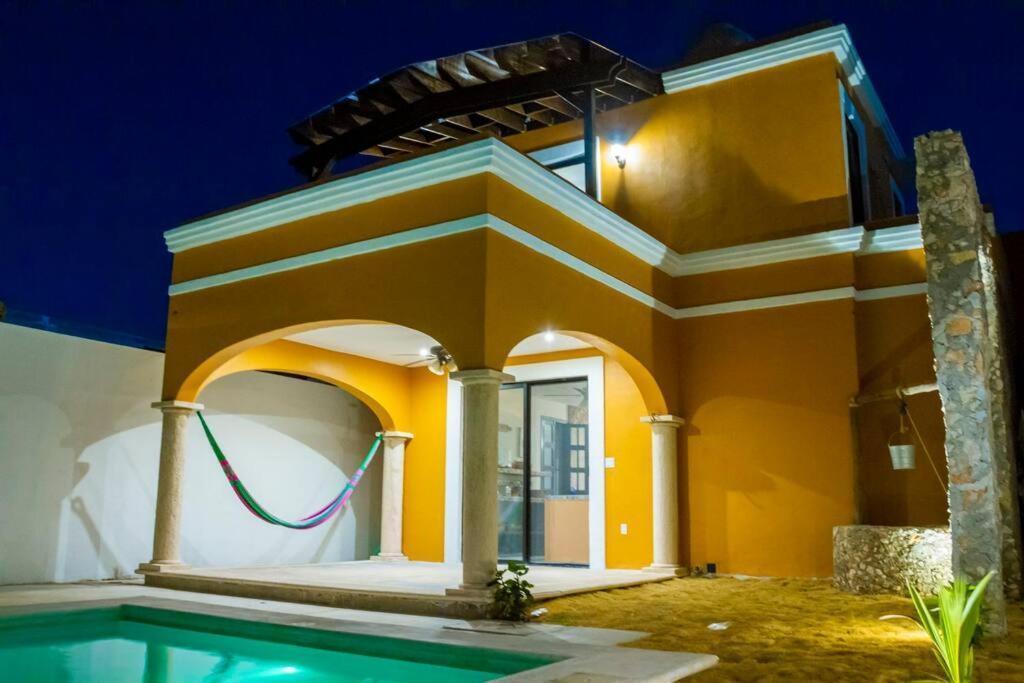 梅里达Casa Flamingos Altabi别墅 外观 照片